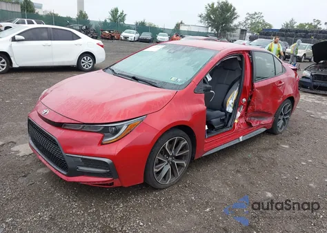 2021 Toyota Corolla Se from USA, damaged, VIN JTDS4MCE4MJ066739